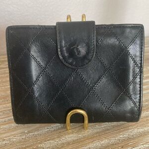 Chanel - Vintage Quilted Leather Wallet